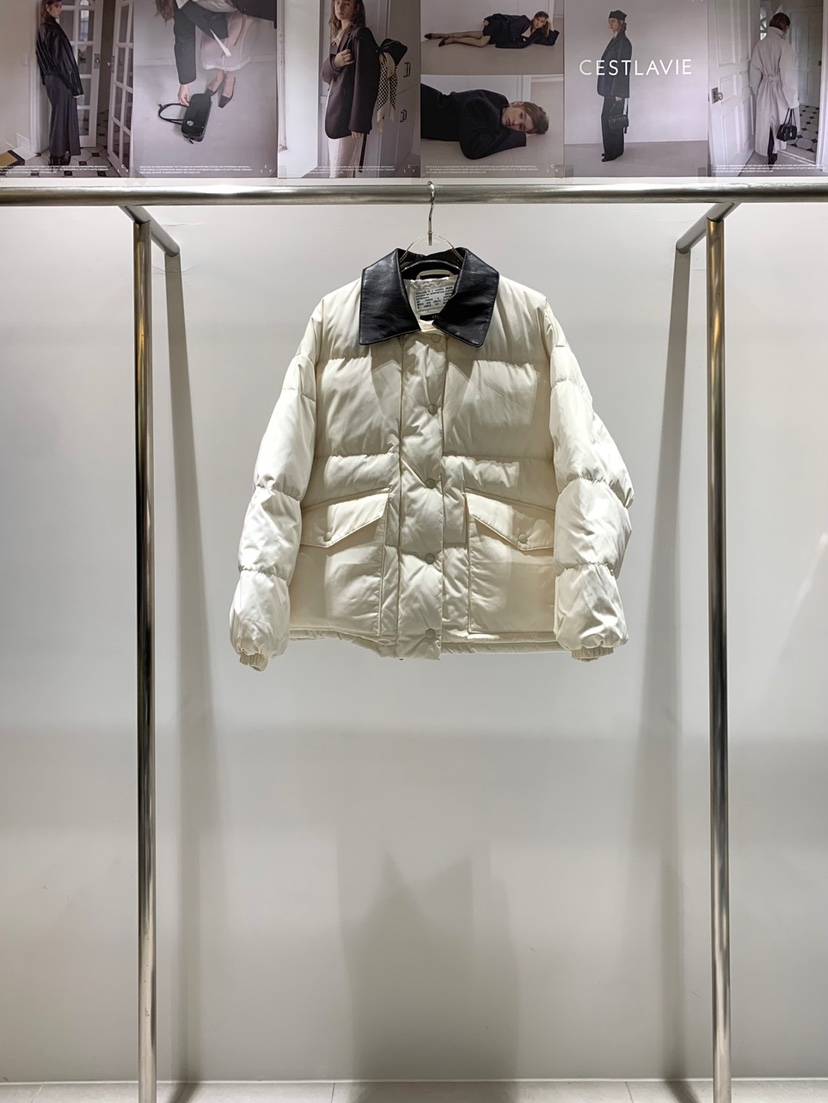 CESTLAVIE韓國直郵㊣女裝新品時尚真品職業人氣推薦短款羽絨服CESTLAVIE短款羽絨服