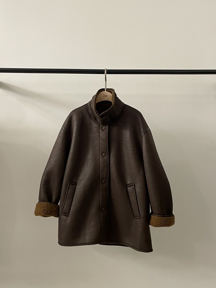 2DA/DARIMI-P東大門㊣代購女裝新品休閑推薦25秋冬短款大衣2DA/DARIMI-P短款大衣
