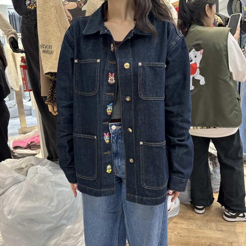DE LINE東大門㊣代購女士新品25秋冬休閑職業推薦時尚夾克DE LINE夾克