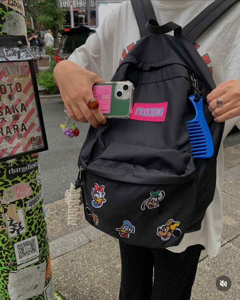 DE LINE韓國直郵㊣女裝新款真品時尚職業雙肩背包不含飾品DE LINE雙肩背包