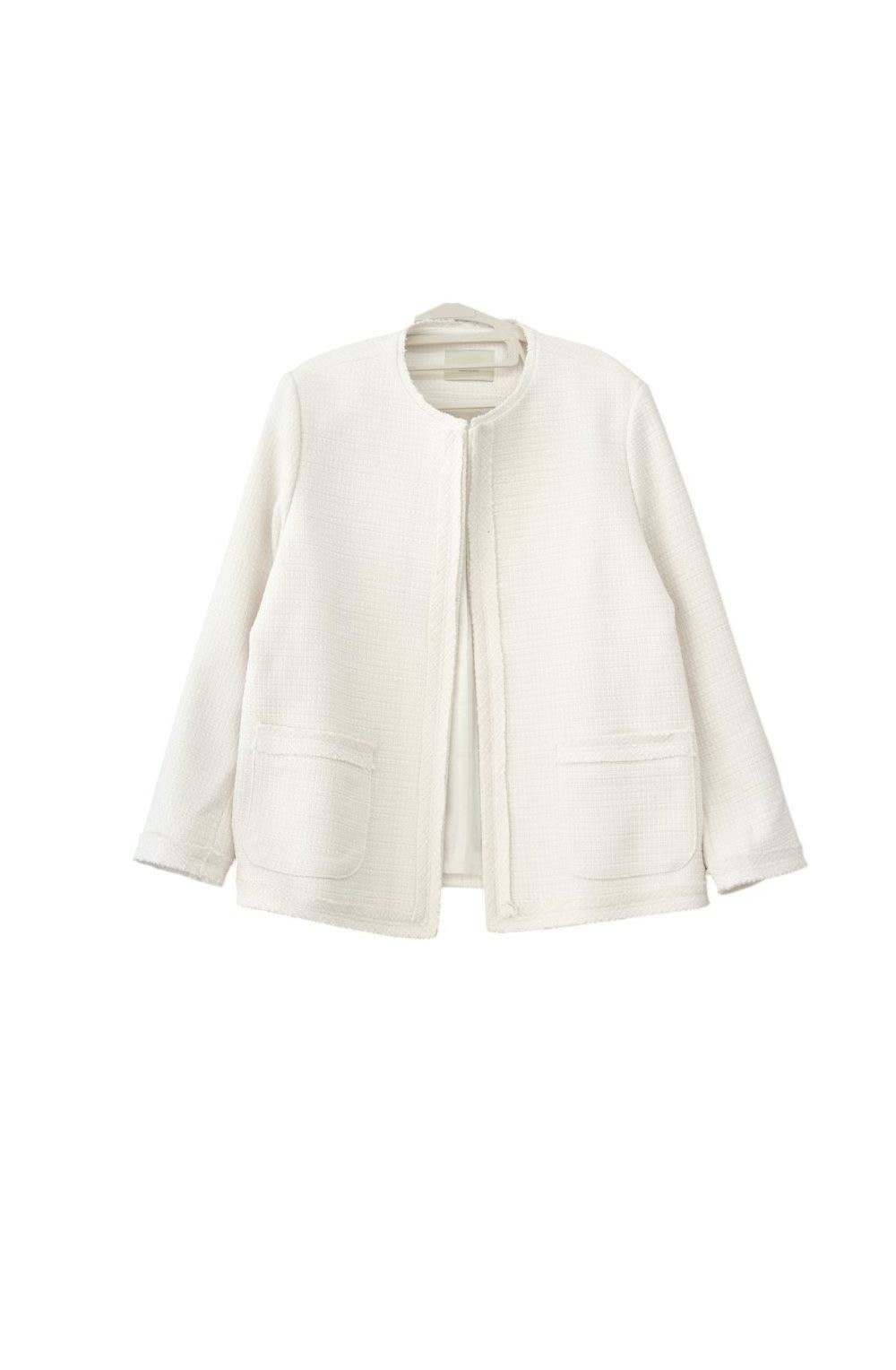 VIVID東大門㊣直郵女士新品職業時尚25秋冬休閑推薦夾克粗花呢VIVID夾克