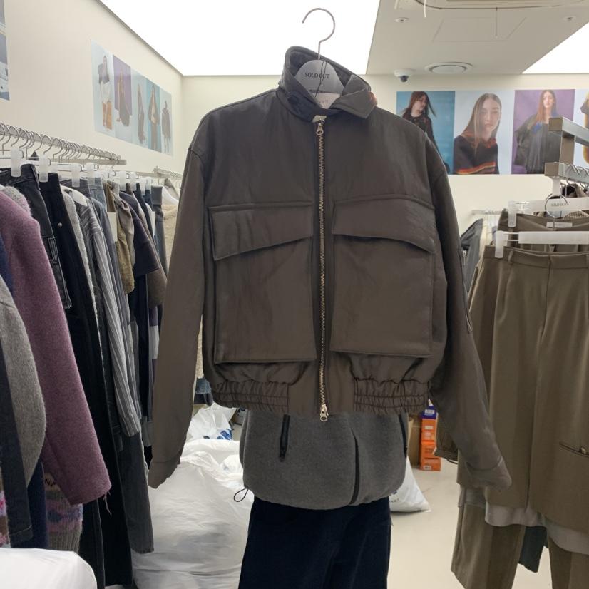 SOLD OUT韓國直郵㊣女士新款推薦25秋冬休閑人氣夾克涂層短款SOLD OUT夾克