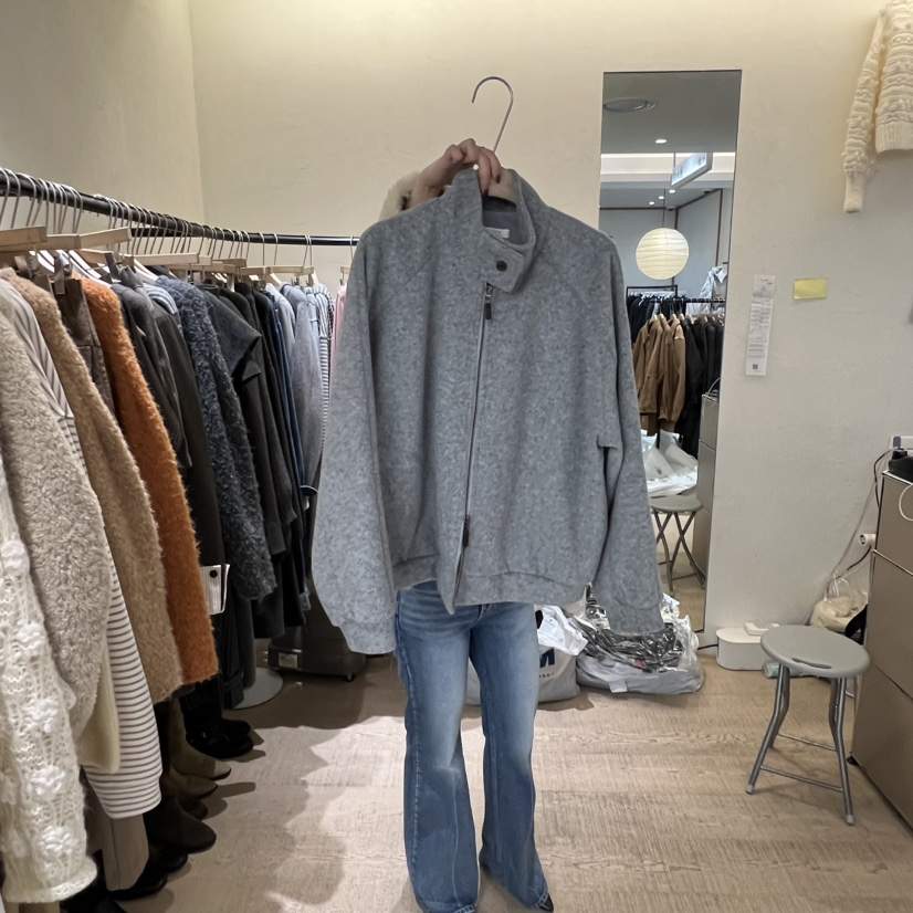 W AND J東大門㊣代購女裝新品推薦真品職業熱賣休閑夾克拉鏈W AND J夾克