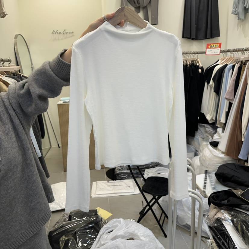THE LOW東大門㊣直郵女裝新款時尚熱賣職業休閑25秋冬長袖T恤THE LOW長袖T恤