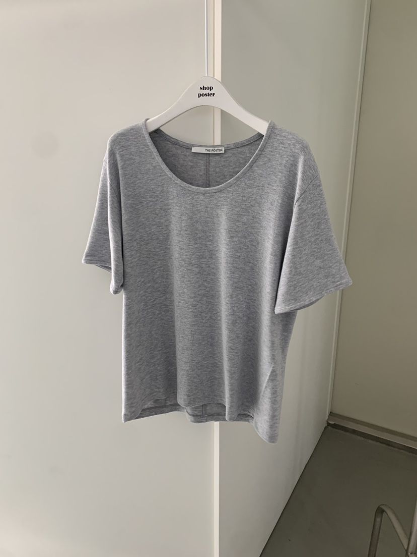 SHOP POSTER東大門㊣實拍女士新品熱賣時尚職業25秋冬T恤安哥拉SHOP_POSTERT恤