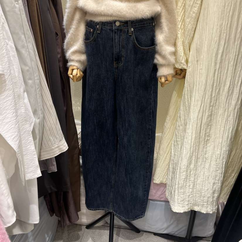 BROCCOLISALAD東大門㊣實拍女士新品時尚真品職業熱賣牛仔褲BROCCOLISALAD牛仔褲