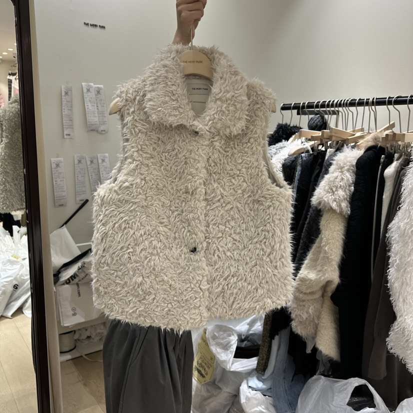 THEMORYPARK東大門㊣實拍女裝新品推薦職業人氣真品馬甲羊毛THE MORY PARK馬甲