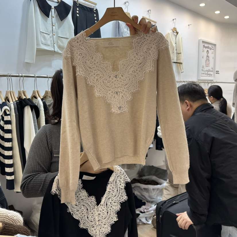 ABLESTUDIO東大門㊣代購女裝新品真品時尚人氣休閑熱賣針織衫ABLESTUDIO針織衫