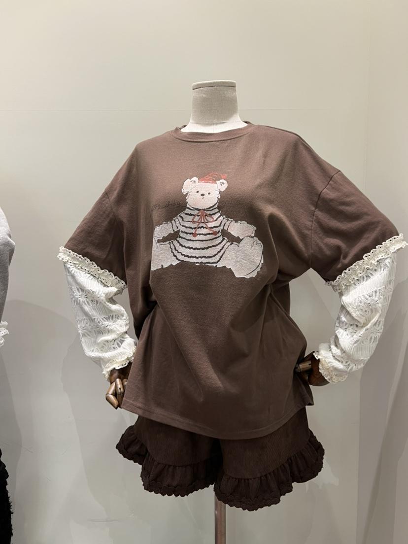 BE&amp;BE韓國直郵㊣女裝新品休閑時尚真品人氣推薦長袖T恤BE&be長袖T恤