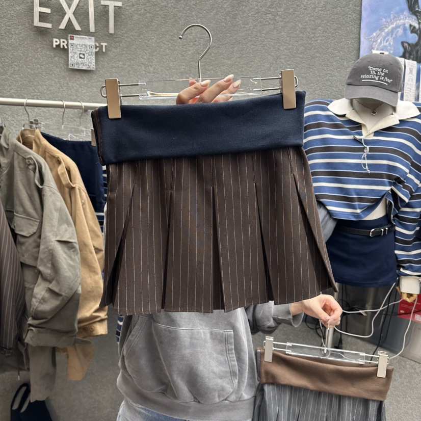 EXIT東大門㊣直郵女士新款職業熱賣25秋冬真品休閑人氣裙褲EXIT裙褲