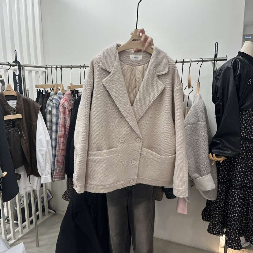 VENEFIT韓國直郵㊣女裝新品25秋冬推薦真品人氣職業休閑夾克VENEFIT/JENNIE夾克