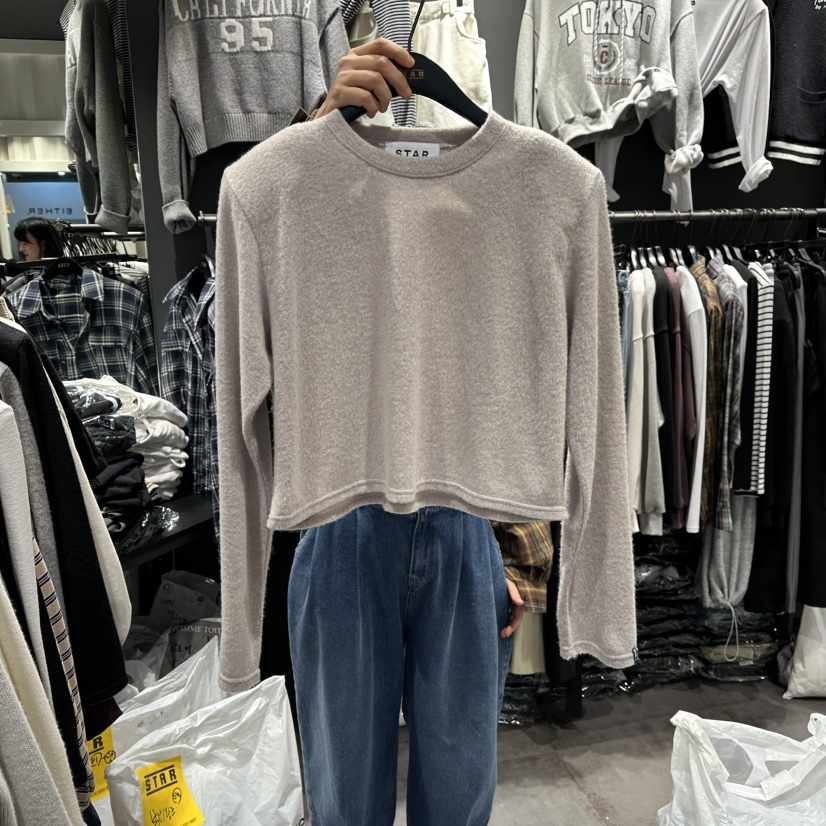 LONE STAR韓國直郵㊣女士新款真品時尚推薦職業人氣針織衫LONE STAR針織衫