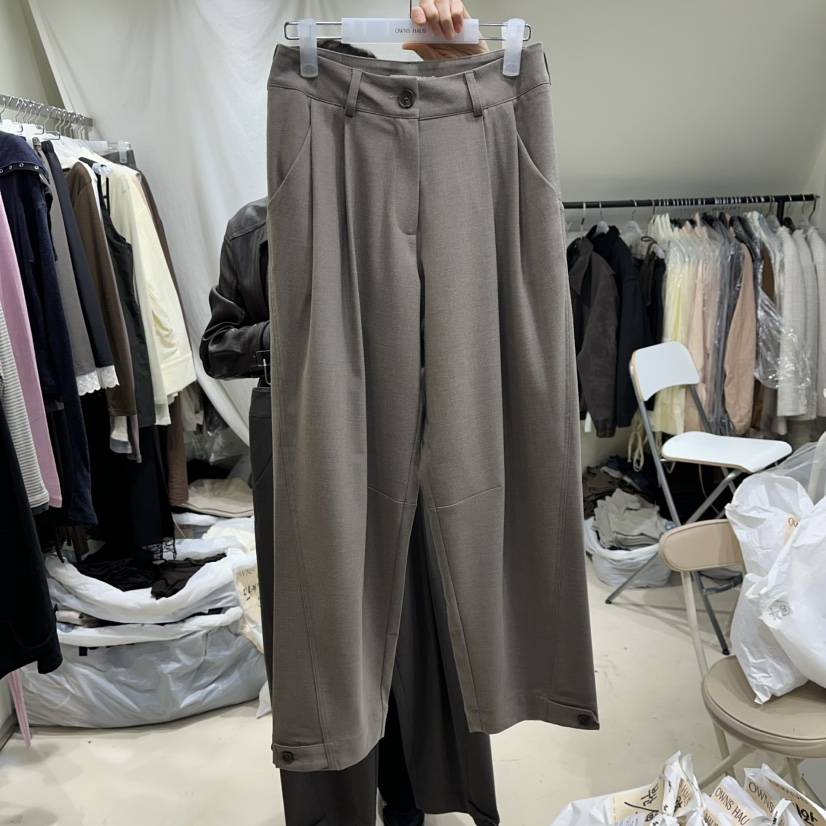 OWNS韓國代購㊣女士新款25秋冬職業熱賣休閑真品時尚休閑褲OWNS HAUS休閑褲