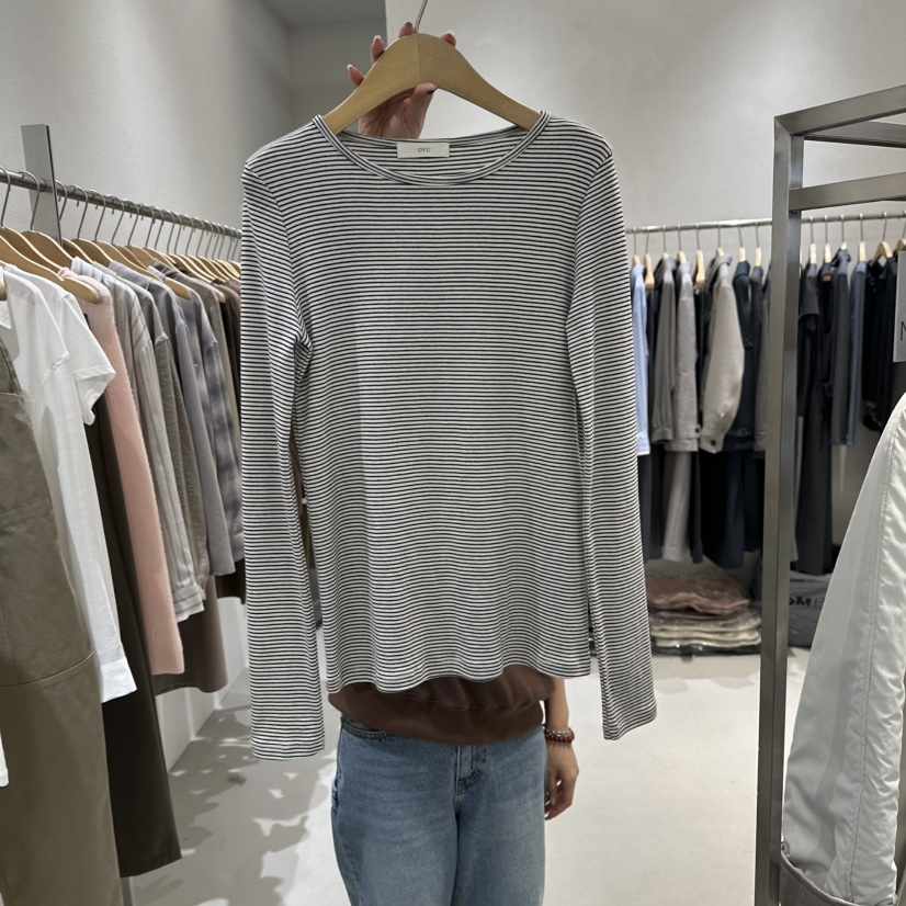 OVU東大門㊣代購女士新款時尚職業推薦25秋冬人氣熱賣長袖T恤OVU長袖T恤