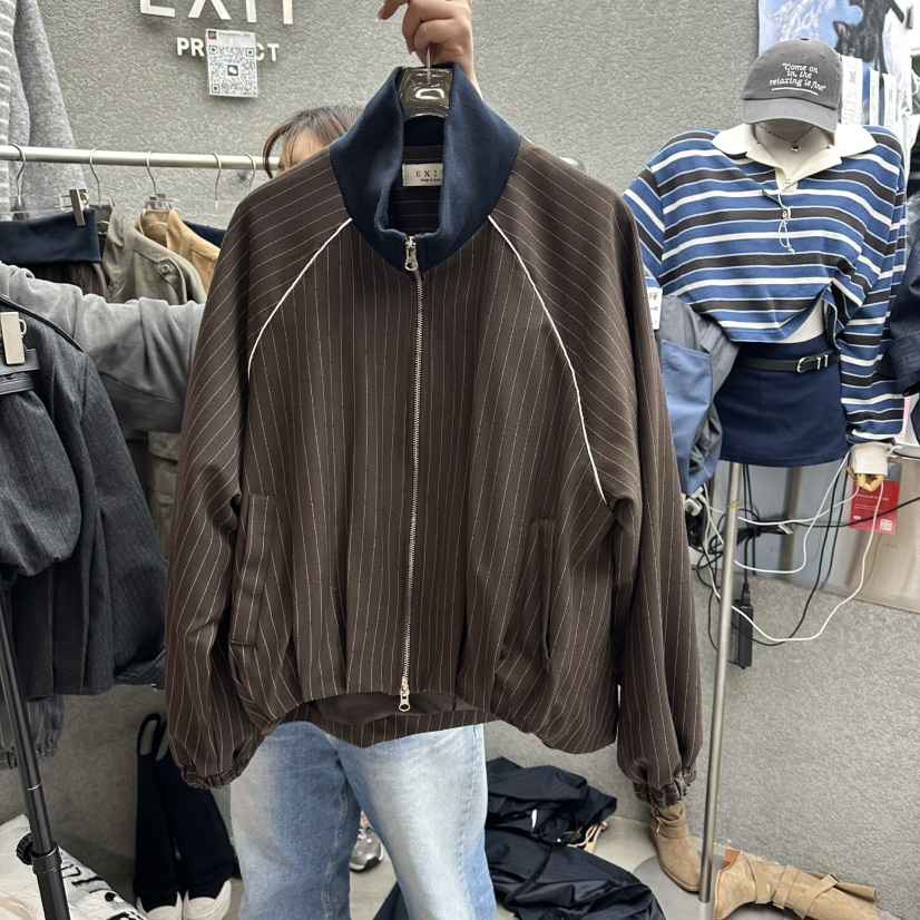 EXIT韓國代購㊣女士新品真品職業熱賣時尚推薦休閑人氣夾克EXIT夾克