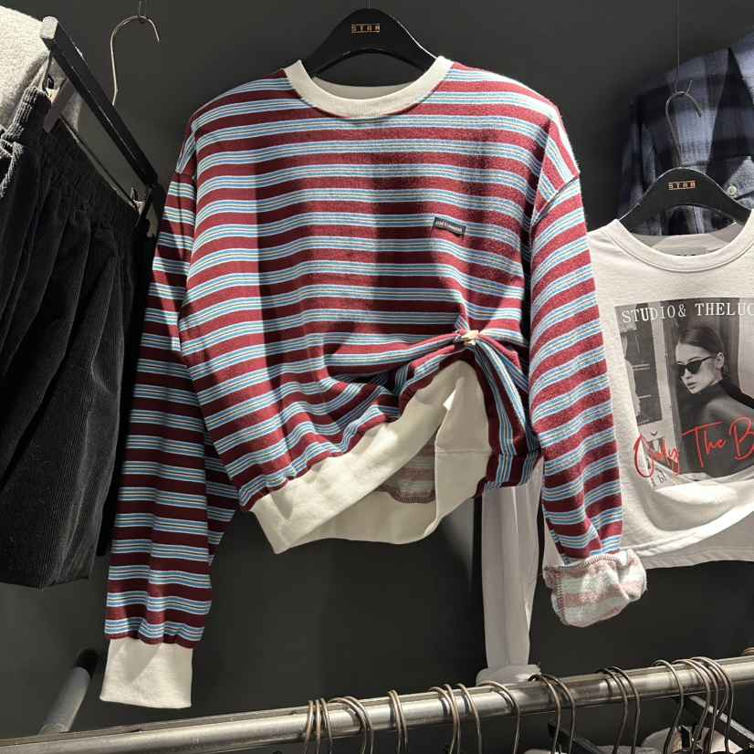 LONE STAR韓國代購㊣女裝新品真品職業休閑25秋冬人氣衛衣LONE STAR衛衣