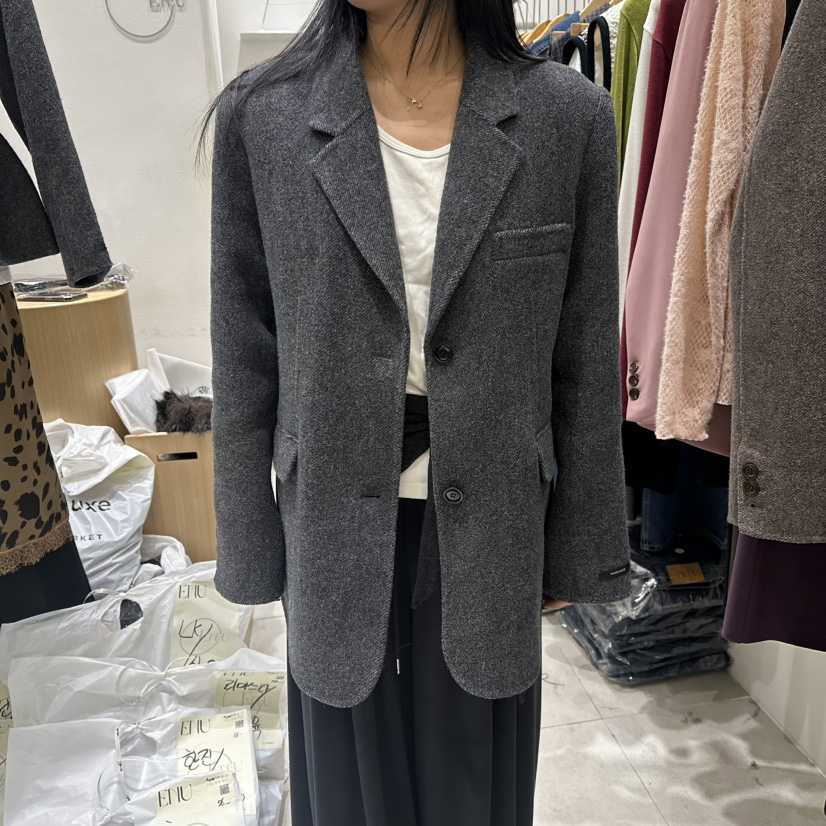 EN.U東大門㊣直郵女裝新品人氣時尚真品熱賣推薦休閑25秋冬夾克EN.U夾克