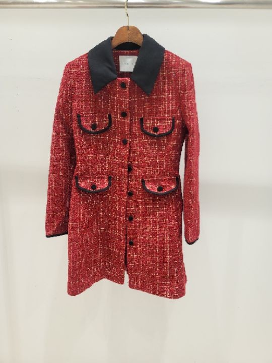 CATS東大門㊣實拍女士新品25秋冬推薦人氣熱賣職業連衣裙口袋CAT.S連衣裙