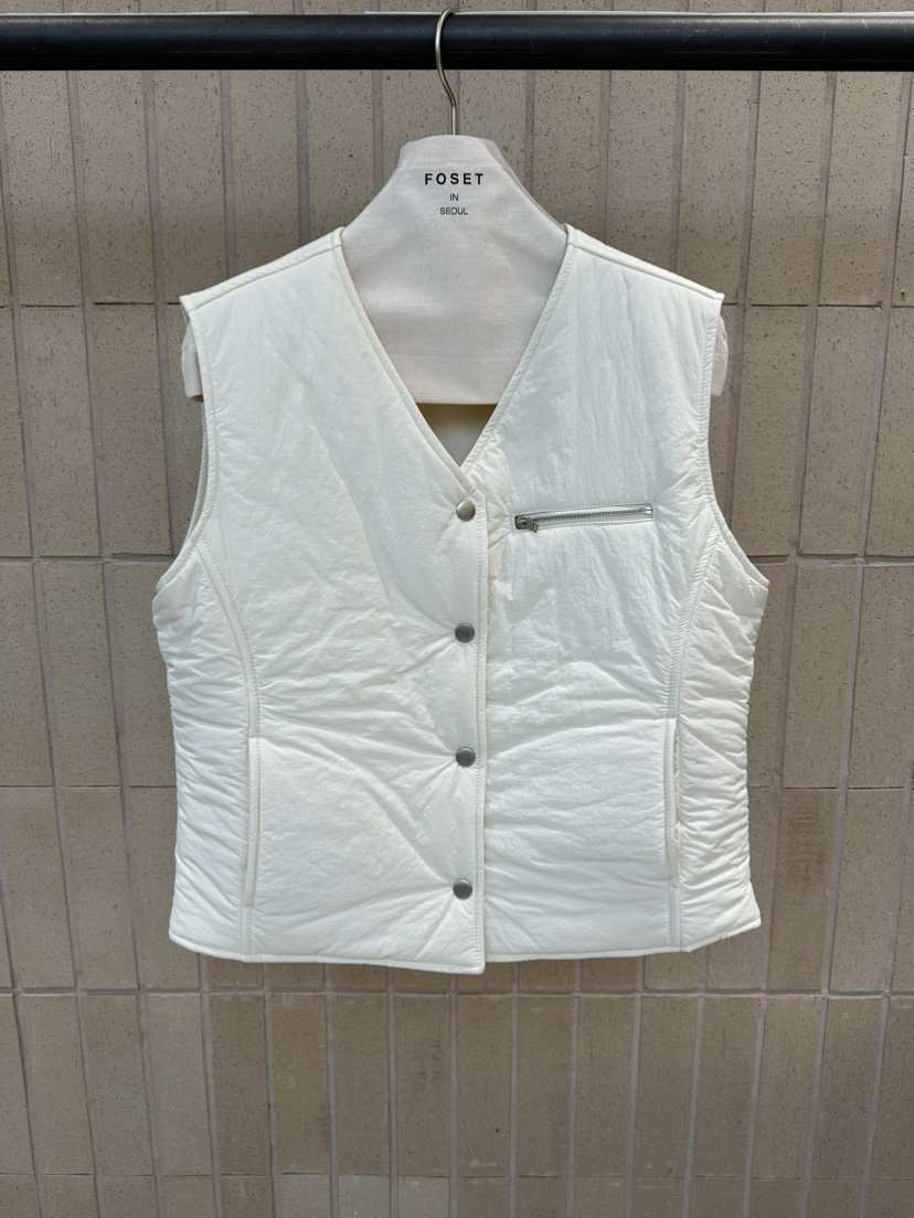 FOSET韓國直郵㊣女士新款休閑真品時尚職業25秋冬推薦人氣馬甲FOSET馬甲