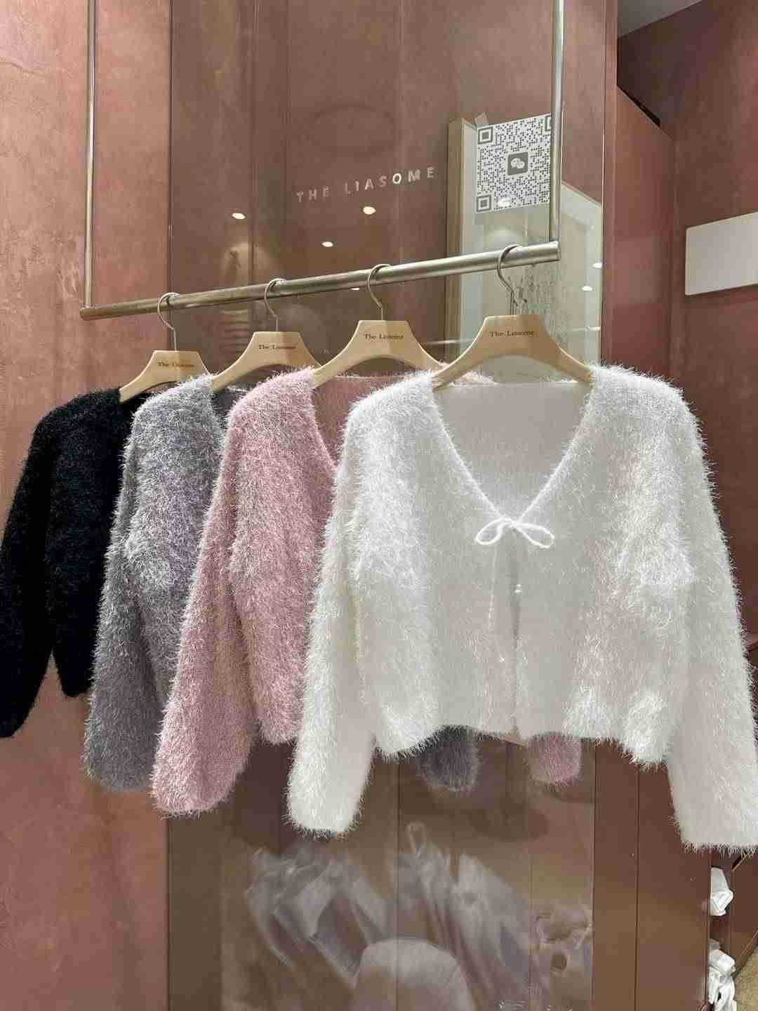 THE LIASOME東大門㊣實拍女裝新品真品人氣25秋冬職業針織衫THE LIASOME針織衫