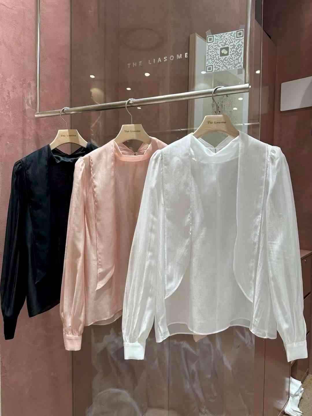 THE LIASOME東大門㊣直郵女士新品25秋冬時尚推薦襯衫蕾絲衫THE LIASOME襯衫/蕾絲衫