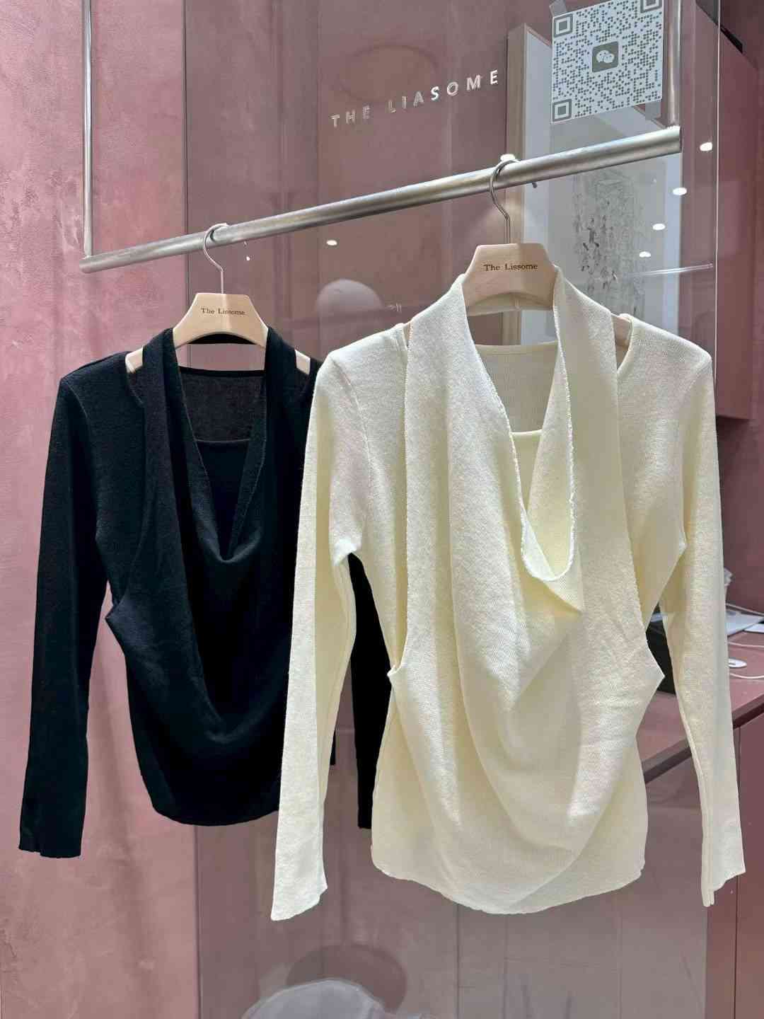 THE LIASOME東大門㊣代購女裝新品25秋冬人氣推薦休閑針織衫THE LIASOME針織衫