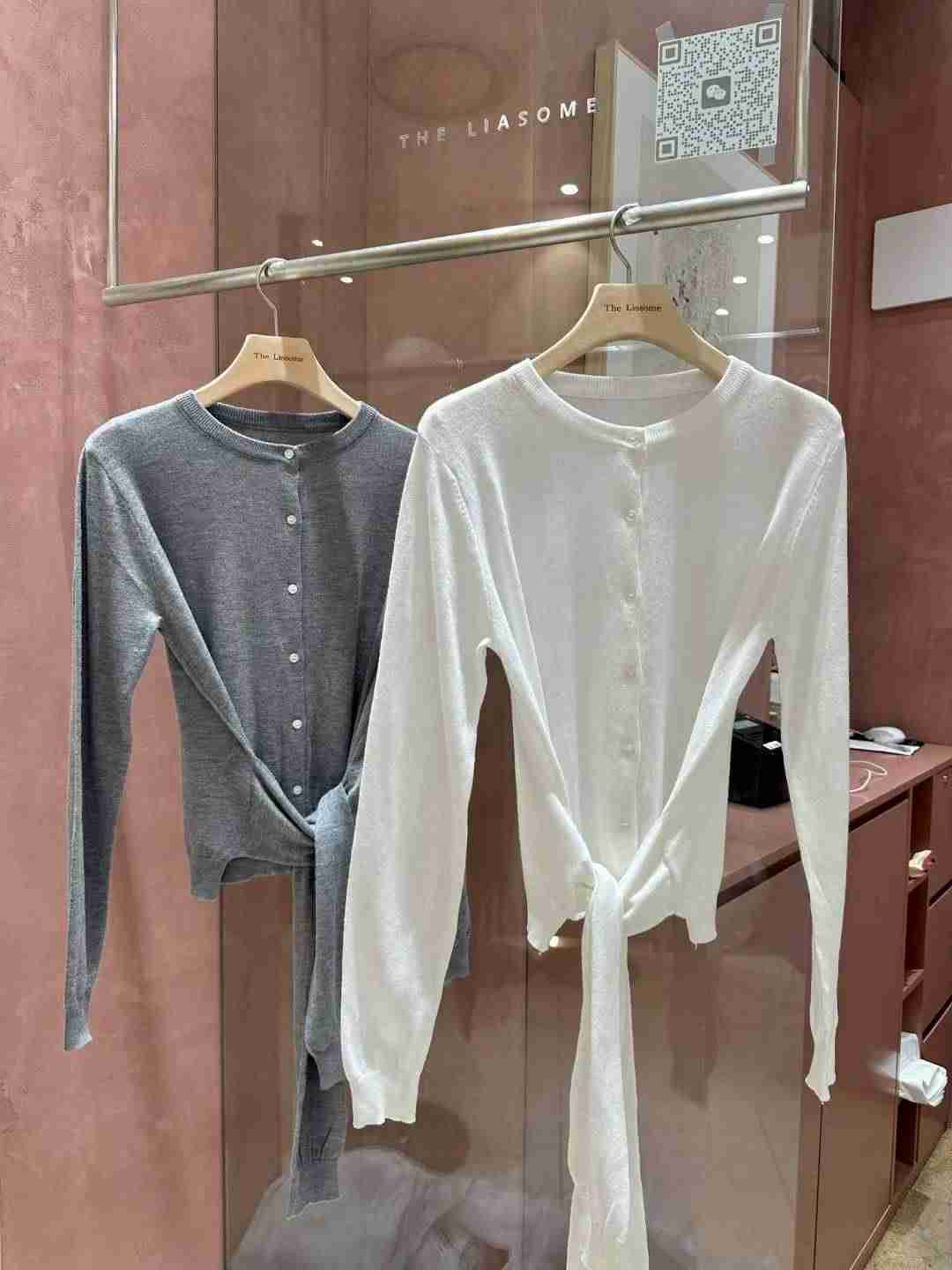 THE LIASOME韓國直郵㊣女裝新款真品時尚熱賣25秋冬針織衫THE LIASOME針織衫