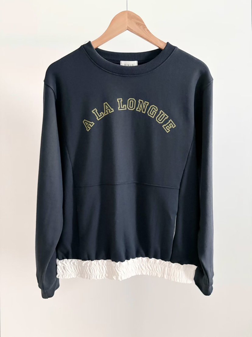 BINUS韓國代購㊣女裝新品人氣熱賣時尚25秋冬真品職業推薦衛衣BINUS衛衣