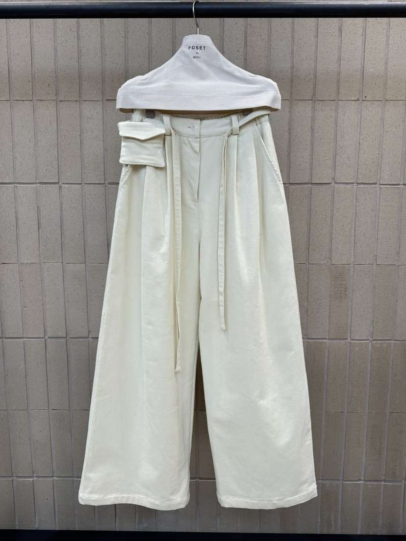 FOSET東大門㊣實拍女裝新品25秋冬人氣職業真品休閑褲不含包FOSET休閑褲