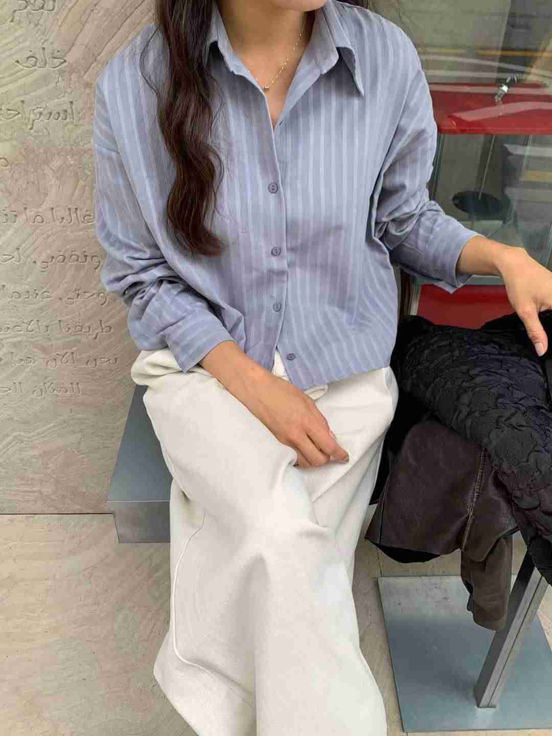 VEVE韓國代購㊣女裝新品職業真品休閑人氣熱賣25秋冬襯衫蕾絲衫VEVE襯衫/蕾絲衫