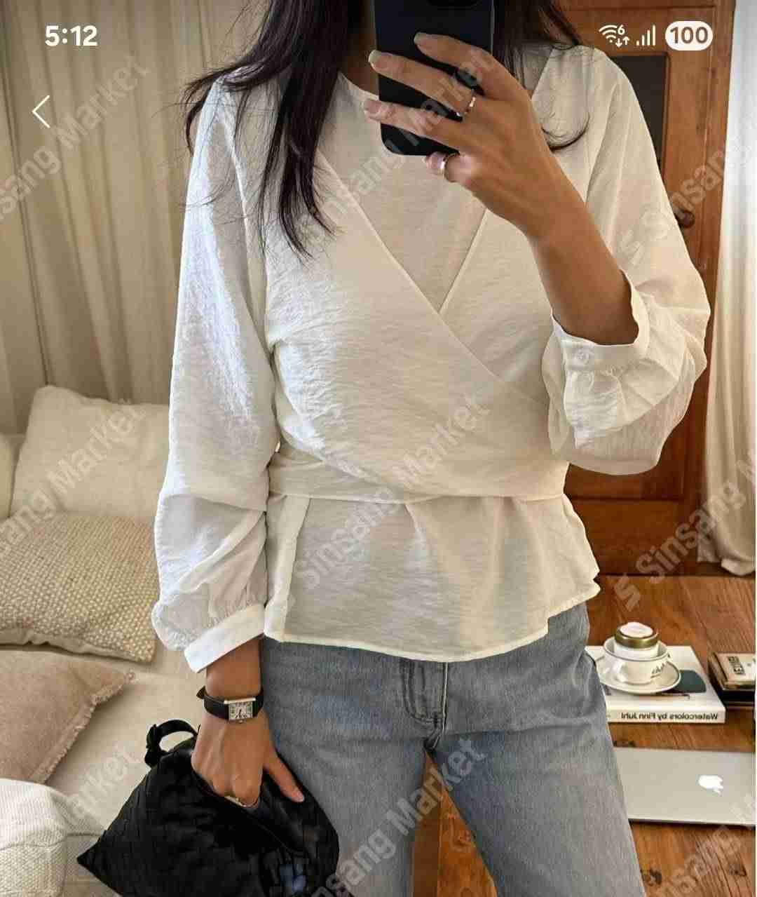 I_HOUR東大門㊣實拍女士新品職業推薦人氣真品時尚襯衫蕾絲衫i hour襯衫/蕾絲衫