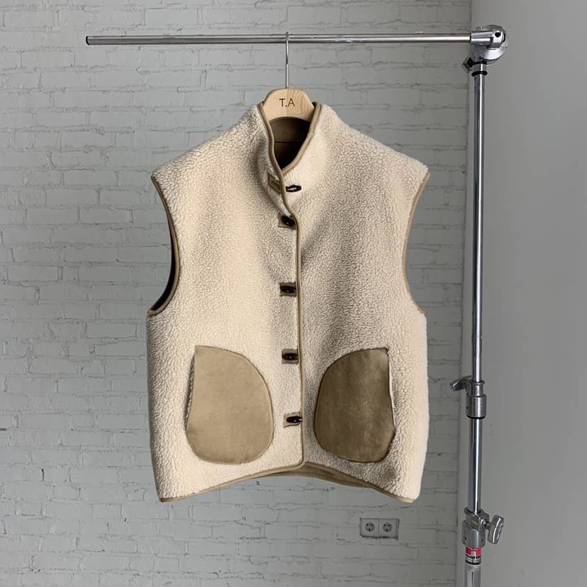 THE ABLE東大門㊣實拍女士新品休閑推薦職業人氣時尚馬甲羊毛THE ABLE/TA馬甲