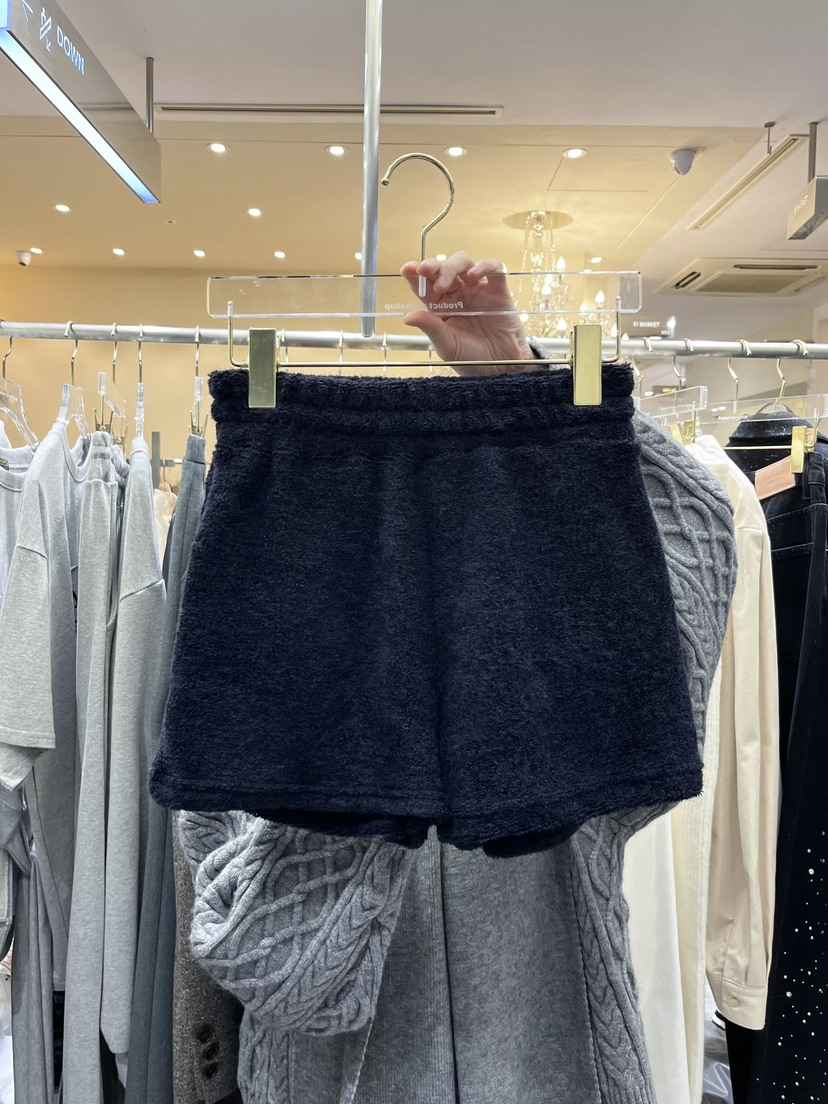 WORK SHOP韓國直郵㊣女裝新款熱賣職業25秋冬時尚推薦短褲Work_shop短褲