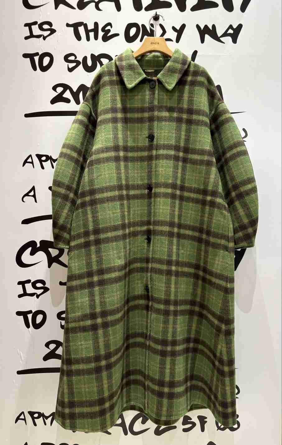 2ND K韓國直郵㊣女裝新品25秋冬推薦熱賣長款風衣手工制作2ND K長款風衣