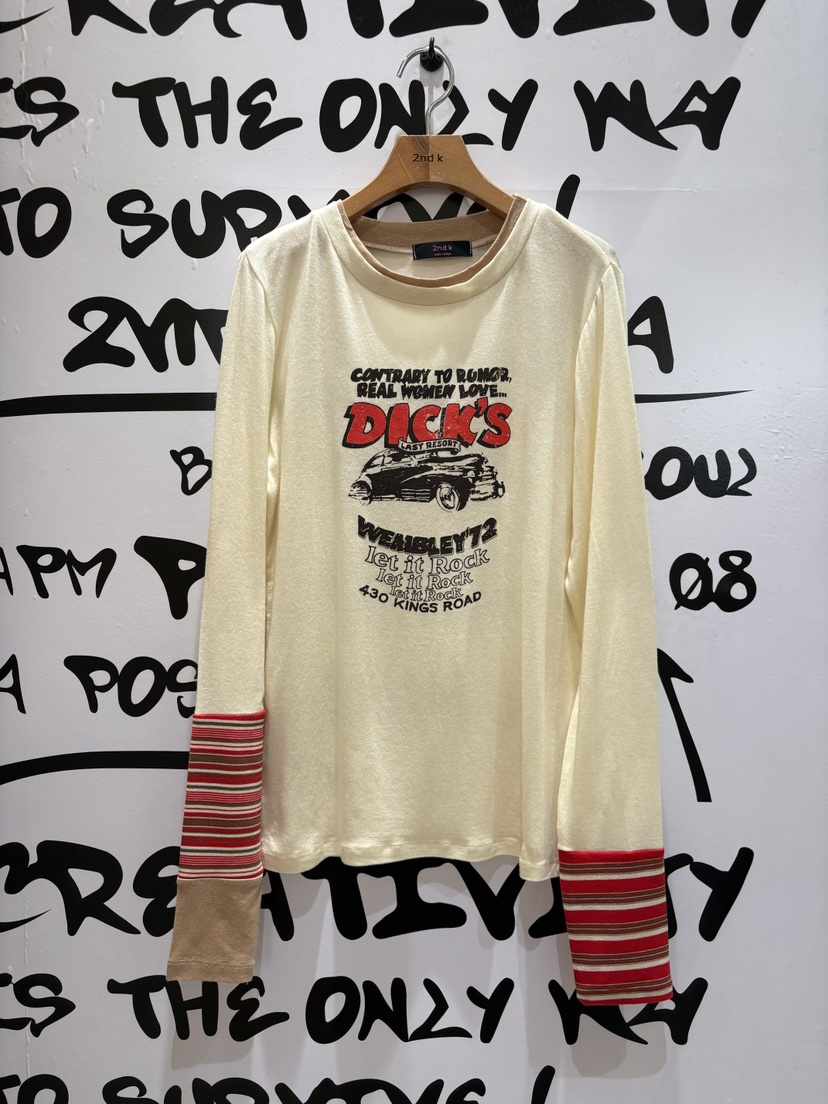 2ND K東大門㊣代購女士新品真品休閑推薦熱賣時尚25秋冬長袖T恤2ND K長袖T恤