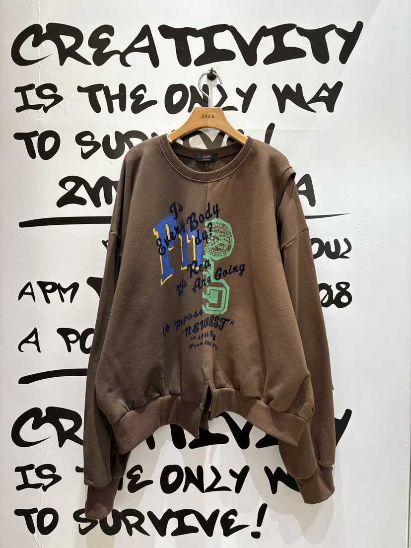 2ND K東大門㊣實拍女裝新款職業推薦真品熱賣人氣休閑衛衣2ND K衛衣