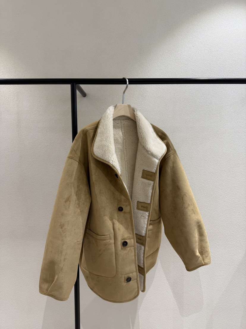 POSTMODERN東大門㊣代購女士新款25秋冬推薦熱賣職業夾克麂皮POSTMODERN夾克