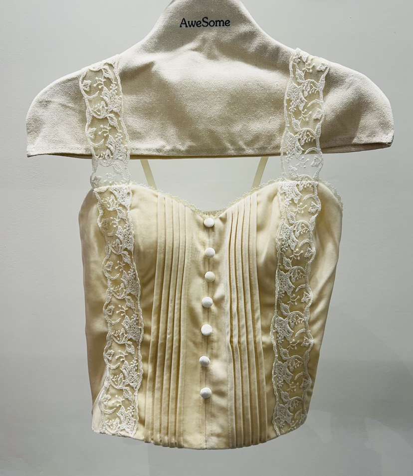 AWESOME-P東大門㊣直郵女裝新款人氣25秋冬吊帶背心天鵝絨AWESOME-P吊帶/背心