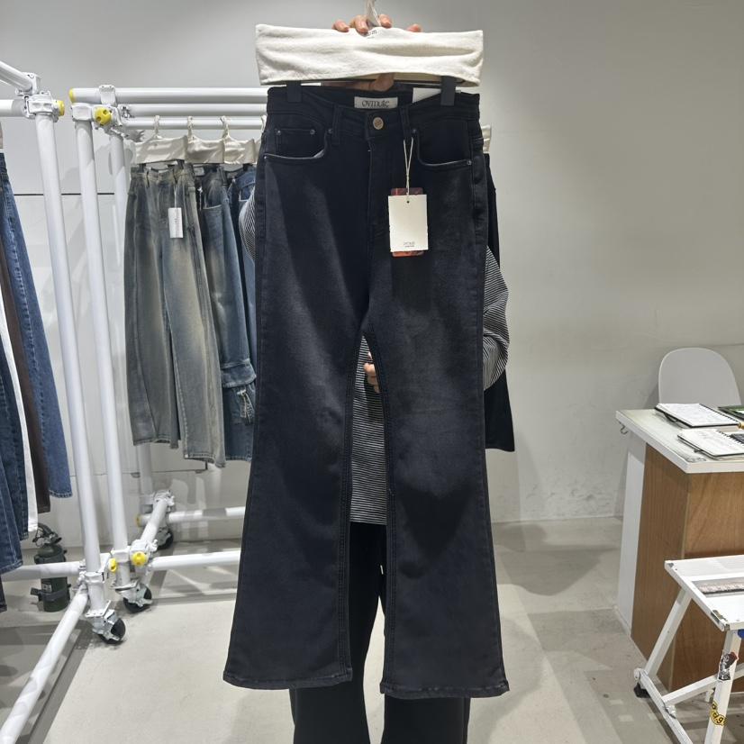 RPM韓國代購㊣女裝新品25秋冬人氣時尚真品休閑熱賣推薦牛仔褲RPM牛仔褲