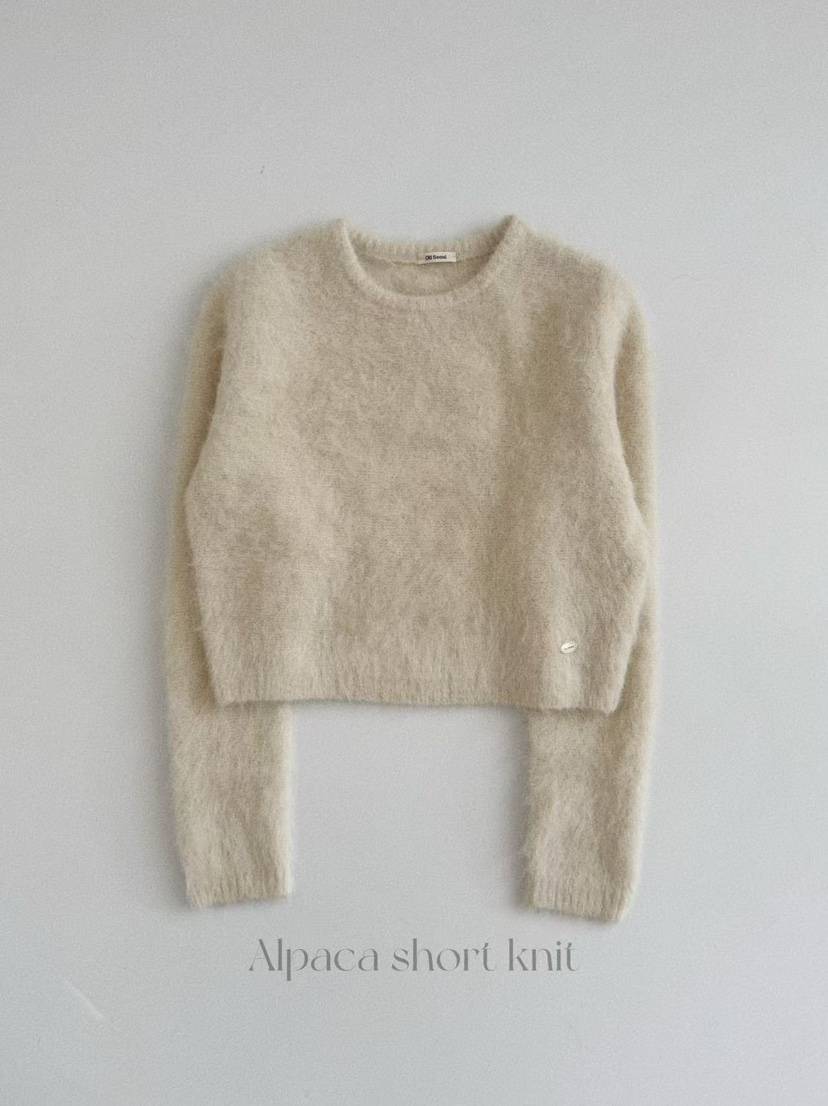 OLI SEOUL東大門㊣代購女裝新品休閑推薦職業熱賣毛衣羊駝OLI SEOUL毛衣