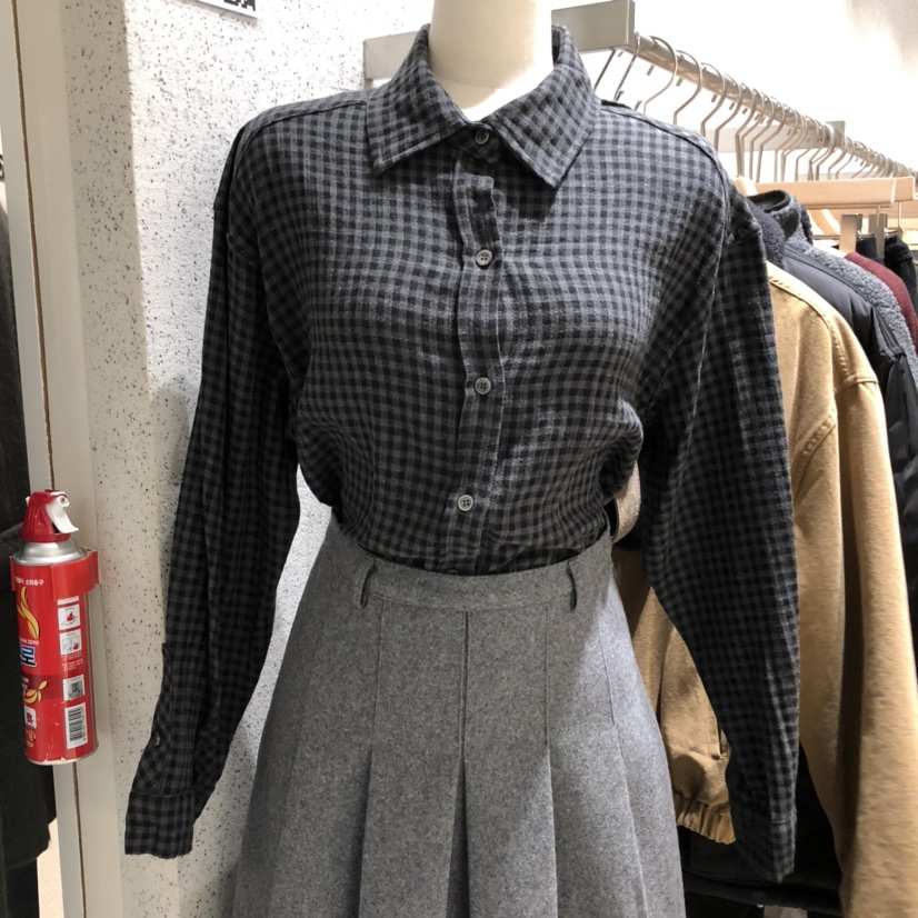 COMELY東大門㊣實拍女裝新品真品人氣職業時尚25秋冬襯衫蕾絲衫COMELY襯衫/蕾絲衫