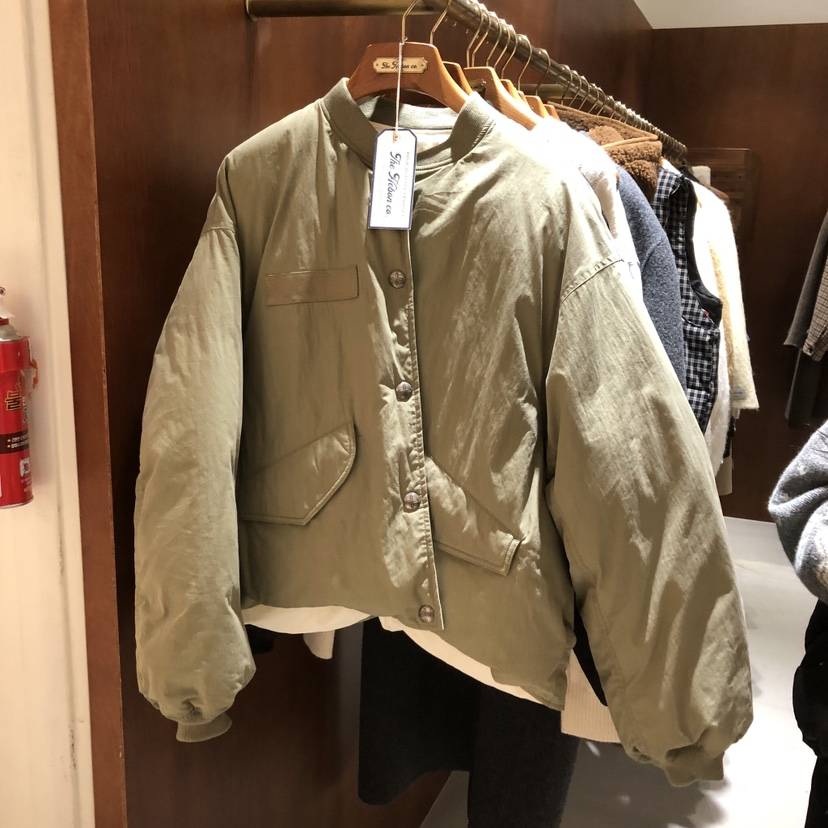 HEBON韓國代購㊣女士新品時尚休閑熱賣25秋冬短款羽絨服雙面鵝絨HEBON短款羽絨服