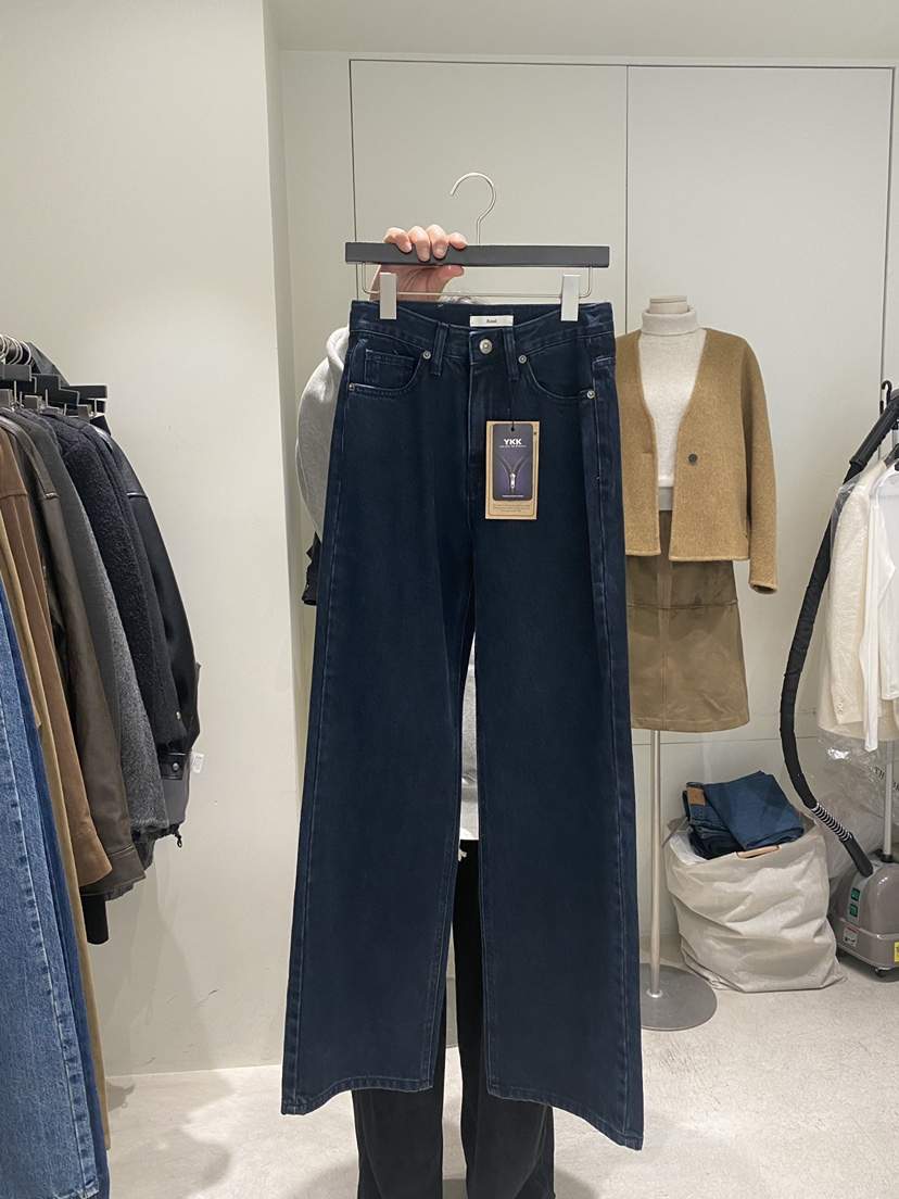 WELL KNOWN東大門㊣直郵女士新品時尚25秋冬真品職業牛仔褲WELL KNOWN牛仔褲