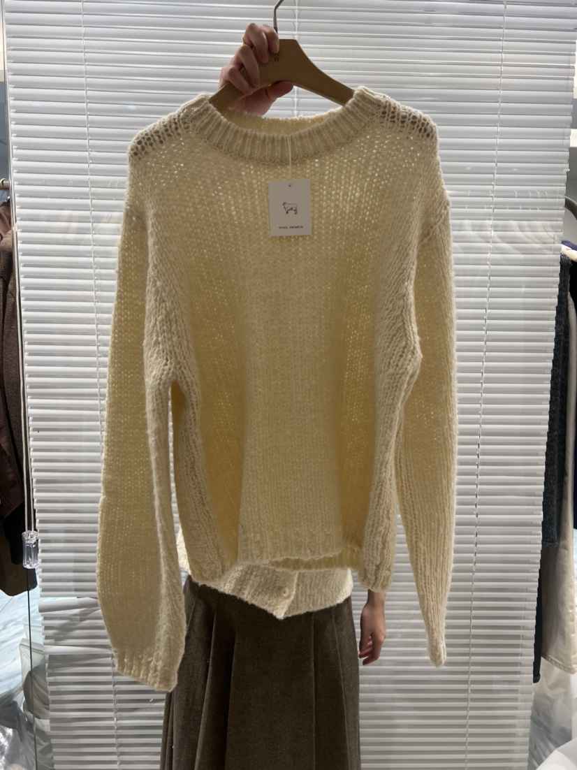 FF東大門㊣直郵女裝新款人氣真品熱賣推薦職業時尚毛衣羊駝FF/SUNDAY毛衣