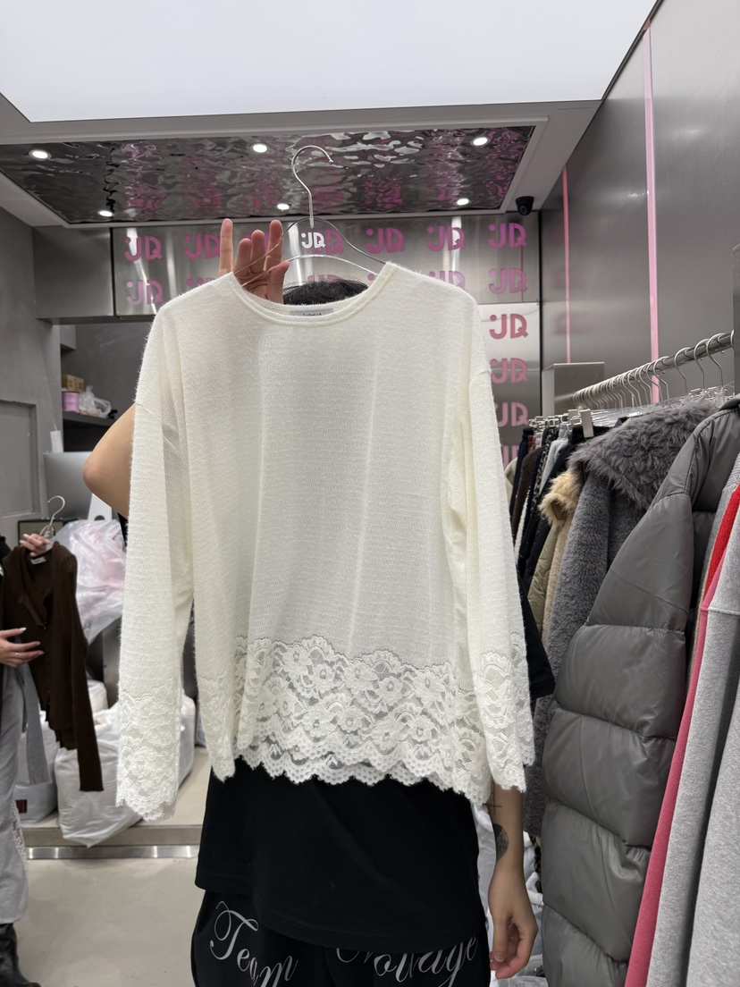 JUDYQUE韓國代購㊣女士新款職業時尚真品休閑推薦熱賣長袖T恤JUDYQUE長袖T恤