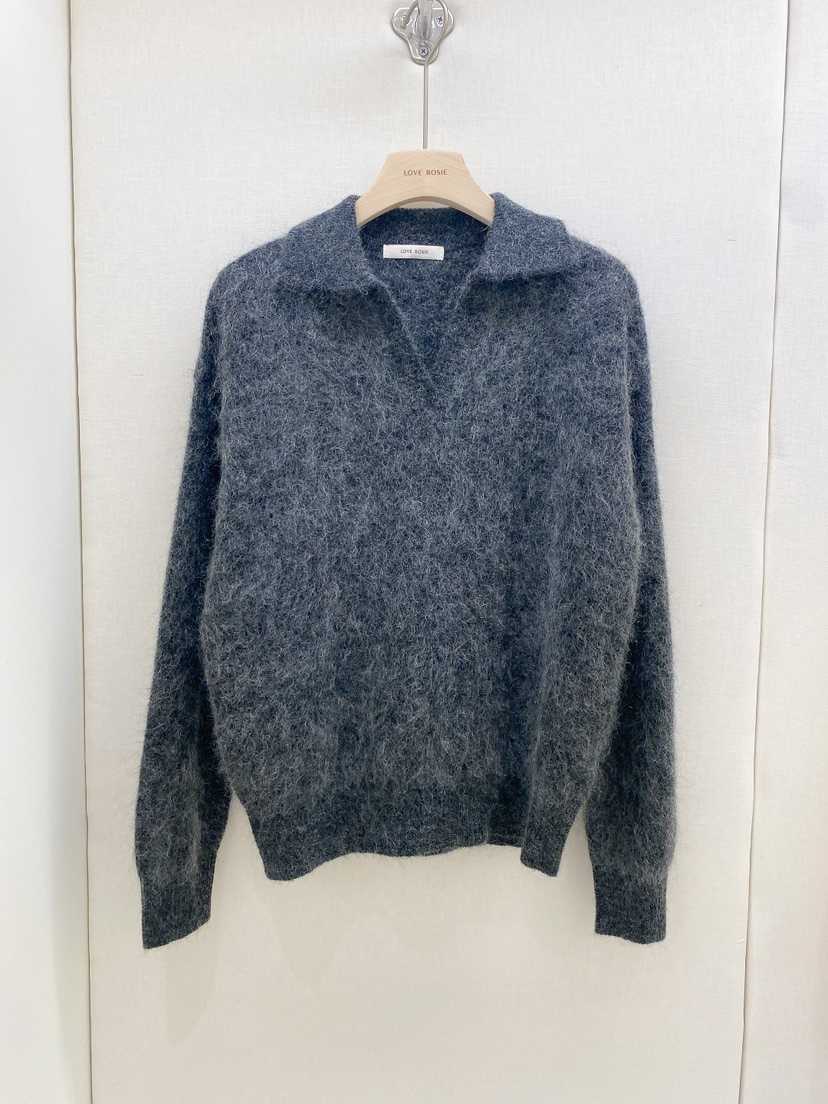 NINESQUARED韓國代購㊣女裝新款熱賣人氣職業休閑針織衫安哥拉LOVE ROSIE針織衫