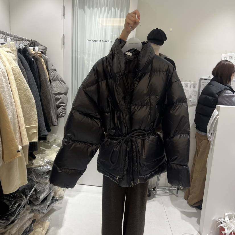 MONDAY TO SUNDAY東大門㊣代購女裝新款25秋冬短款羽絨服鴨絨MONDAY TO SUNDAY短款羽絨服