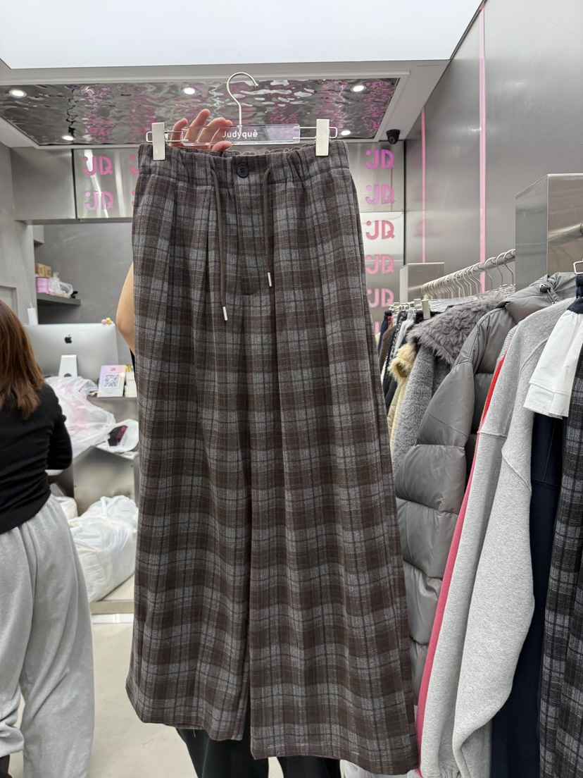 JUDYQUE東大門㊣實拍女士新品職業人氣休閑25秋冬時尚休閑褲JUDYQUE休閑褲