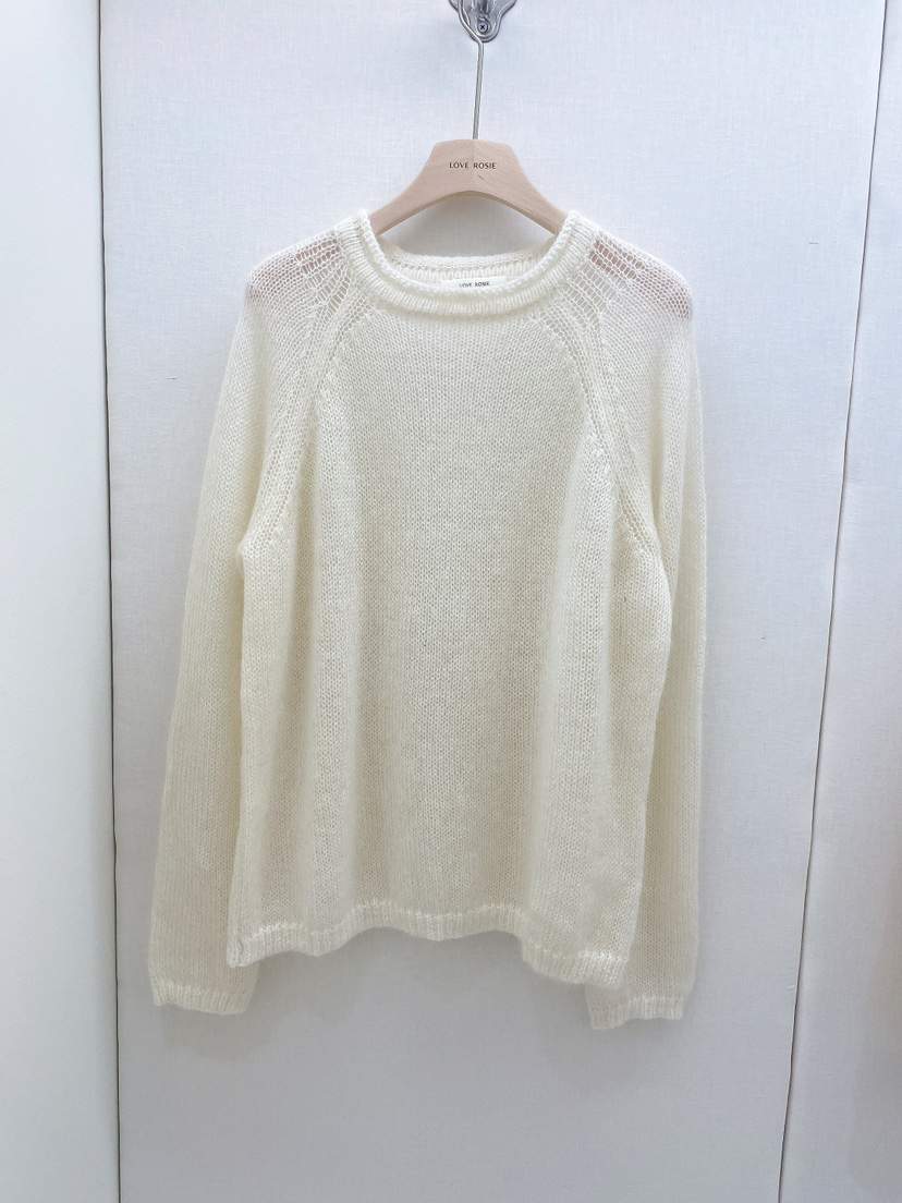 NINESQUARED韓國代購㊣女士新品休閑熱賣時尚25秋冬職業針織衫LOVE ROSIE針織衫