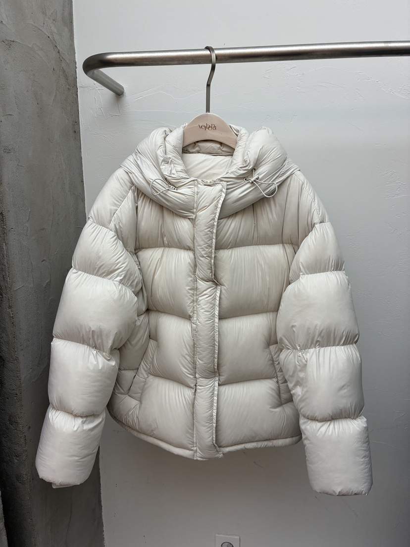 Verbena東大門㊣實拍女士新款真品休閑職業時尚短款羽絨服兜帽Verbena短款羽絨服